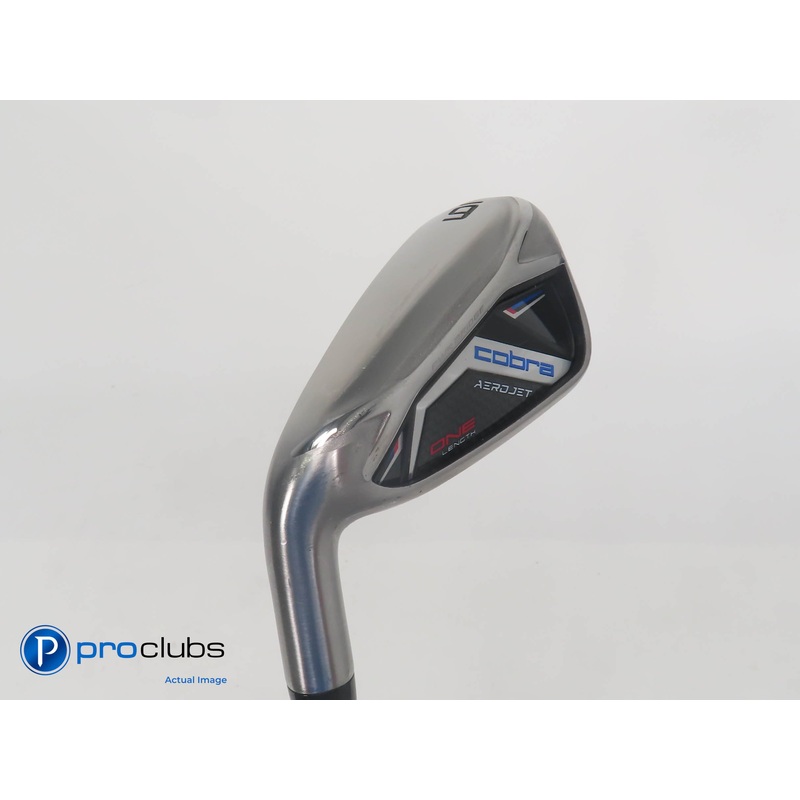 Left Handed Cobra Aerojet 6 Iron – Cobra Ultralite 50g Regular Flex – 384992