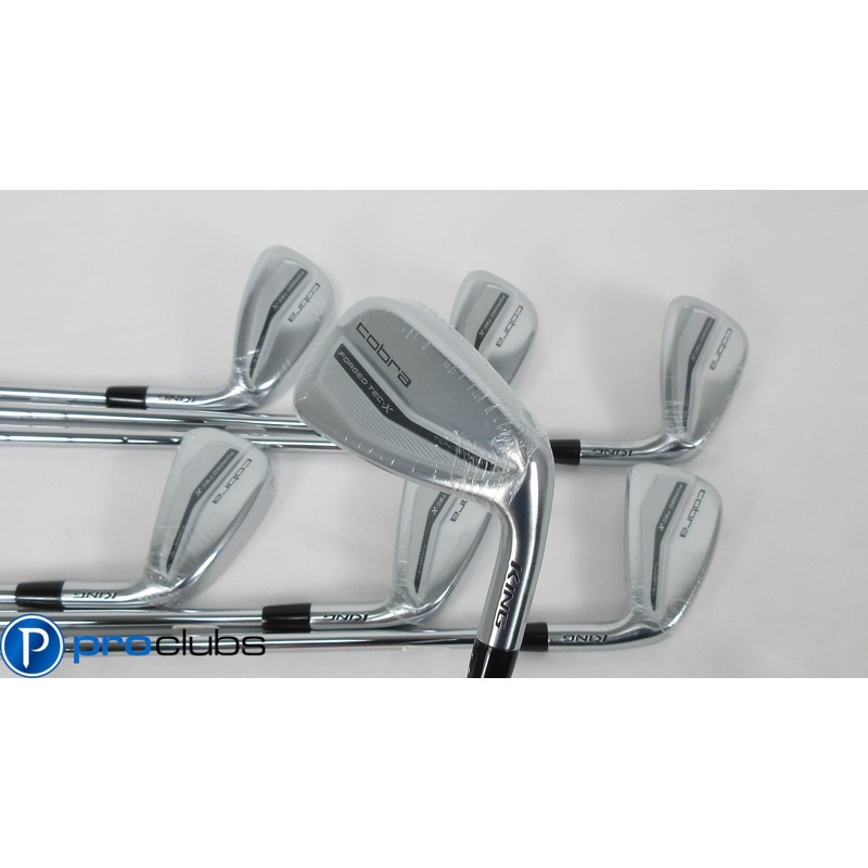 NEW COBRA ‘2022 KING FORGED TEC-X IRONS 5-PW,GW STEEL KBS REGULAR #413413