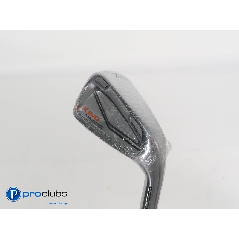 New! Cobra KING Forged Tec 7 Iron – KBS C-Taper Lite 110g Stiff Flex – 379125