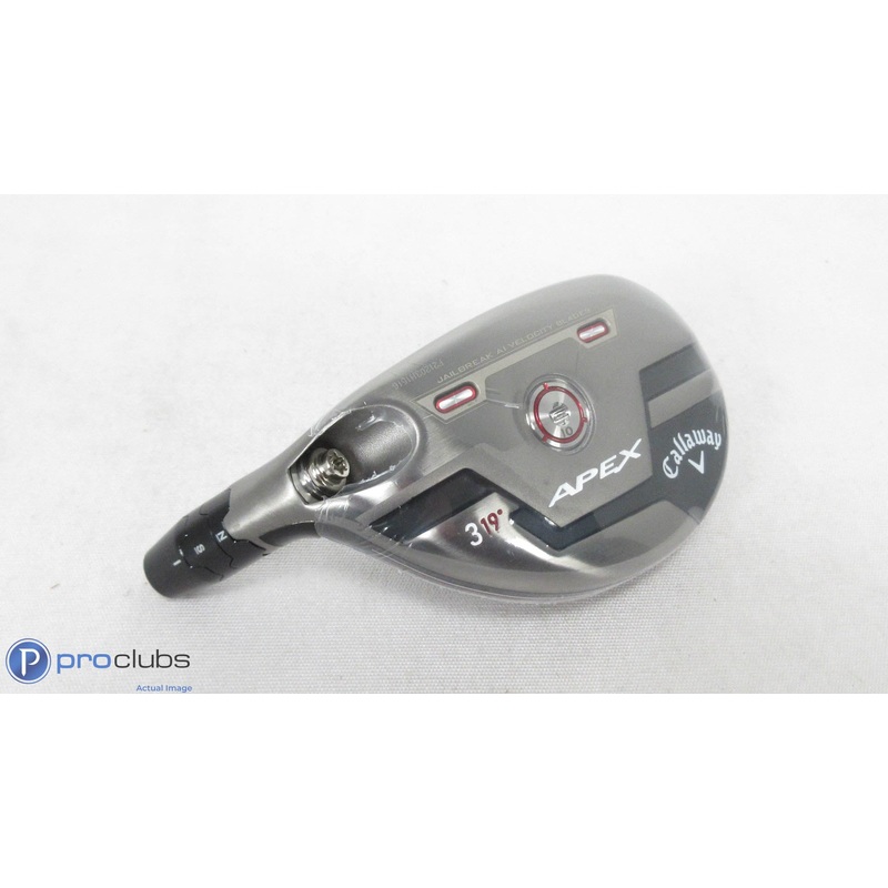 NEW! Left Hand Callaway 2021 Apex 19* 3 Hybrid – Head Only w/adapter L/H 400304