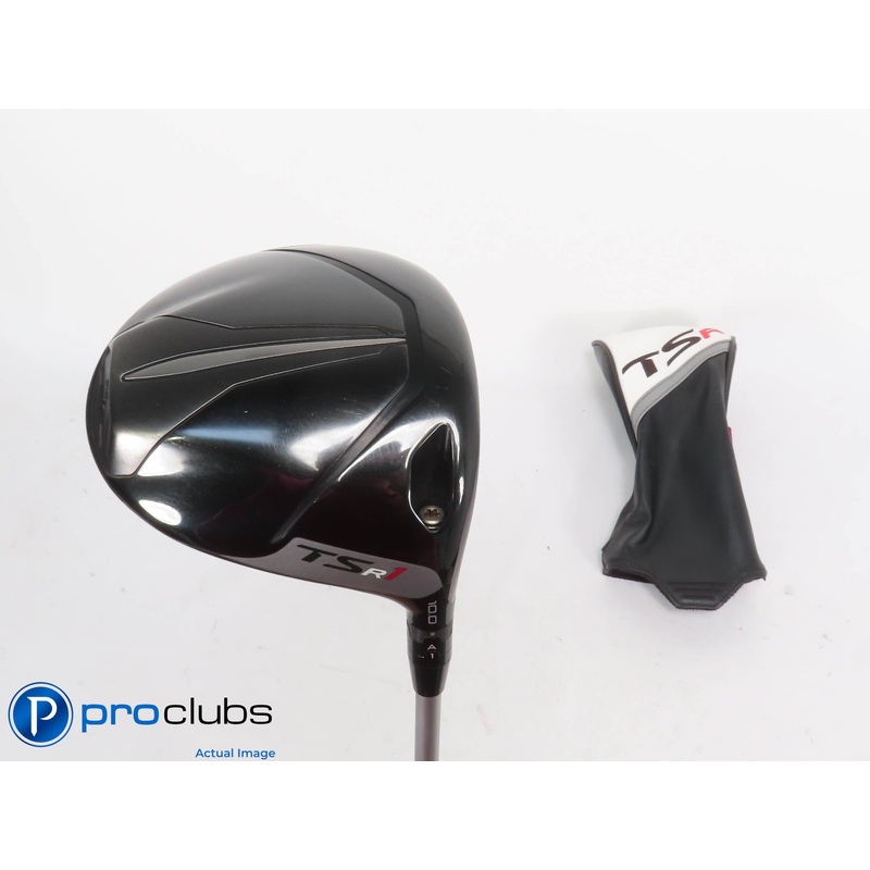 Nice Titleist TSR1 10* DRIVER w/Cover – MMT Sliver 40 R2 Senior Flex 418336