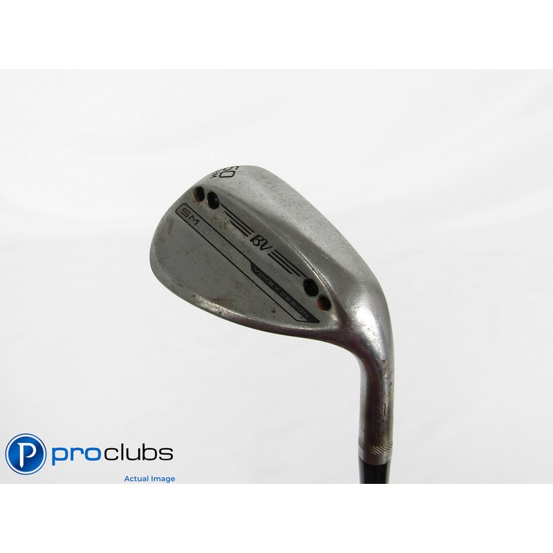 Titleist Vokey SM10 RAW 60*(8*) Wedge M-Grind – KBS Custom Stiff Flex – 421472