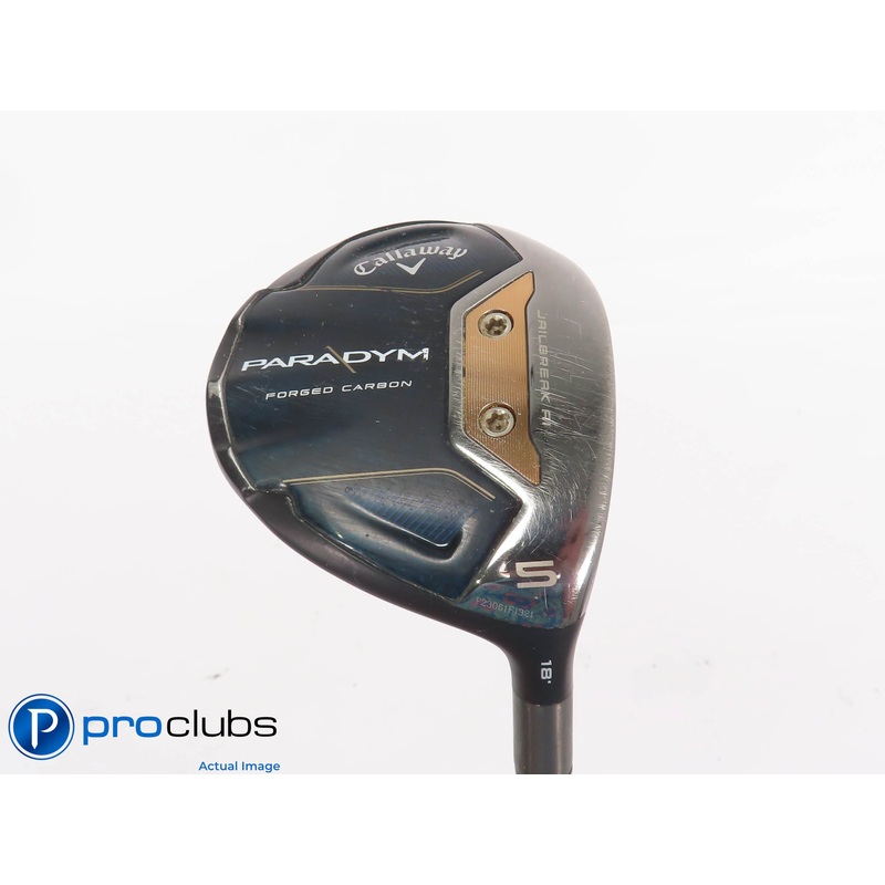 Callaway PARADYM 18* 5 Wood – Aldila Ascent Blue 40g Senior Flex – 443724