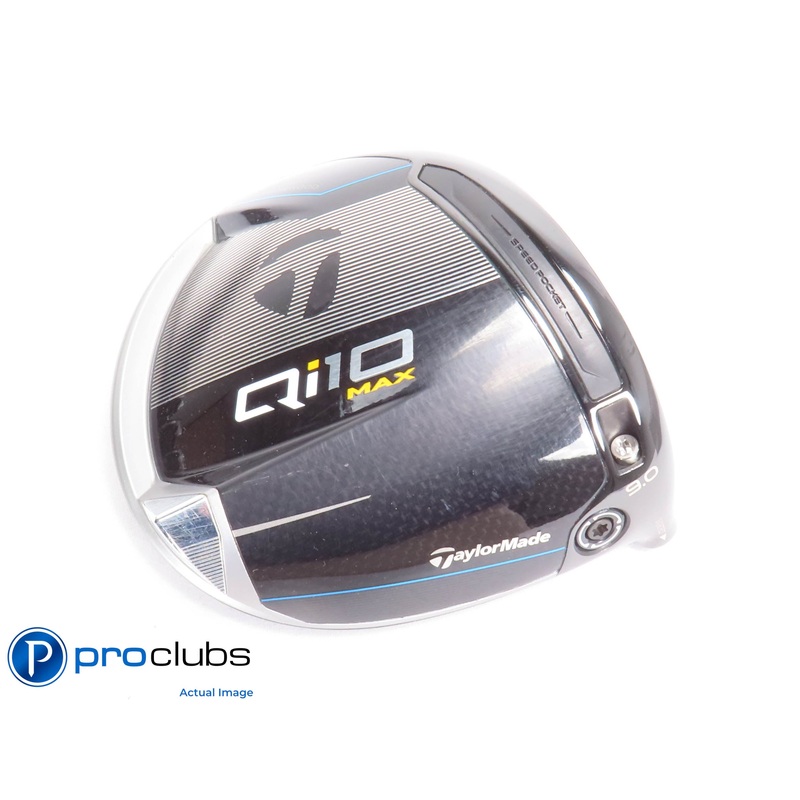Excellent! TaylorMade Qi10 MAX 9* Driver – Head Only – R/H – 428137