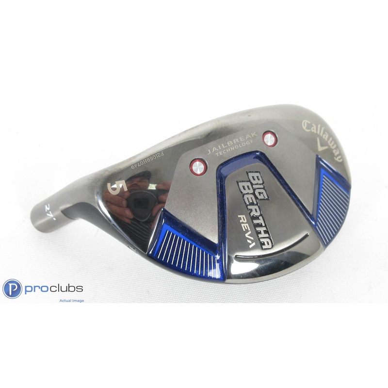 Nice! Left Handed Callaway Big Bertha REVA  27* 5 Hybrid-Head Only- 367624