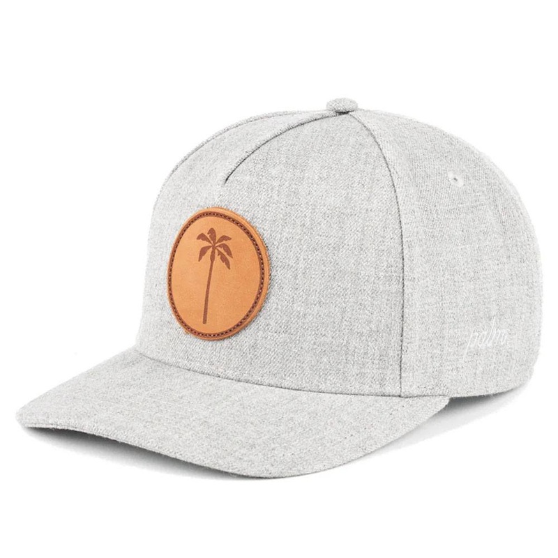 Palm Golf Lux Local Snapback Golf Cap Heather Gray – 24 Men