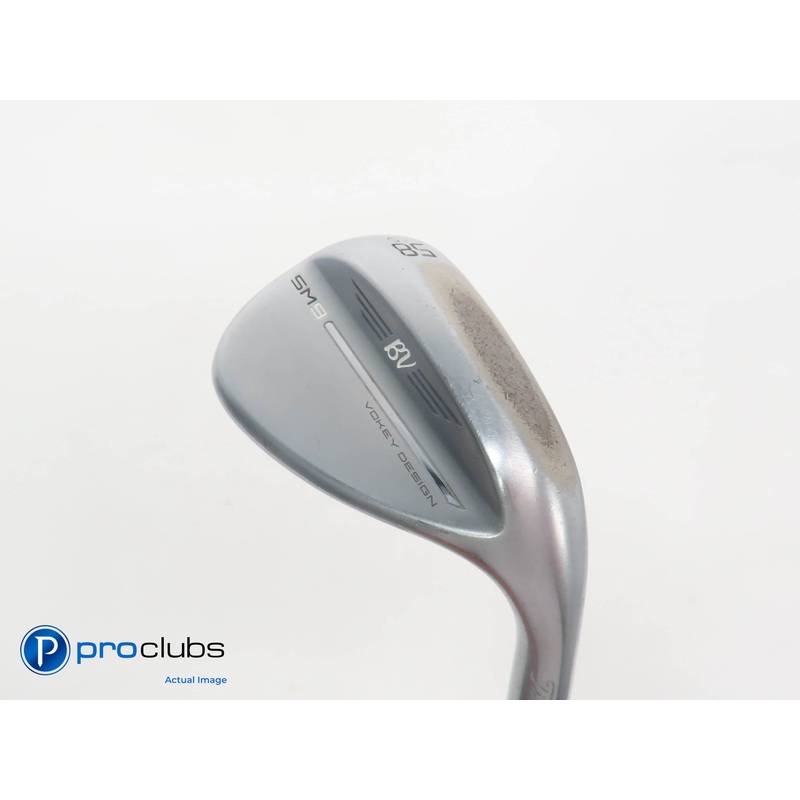 Titleist Vokey SM9 58*(10*) Chrome Wedge S-Grind – Vokey Wedge Flex – 387387