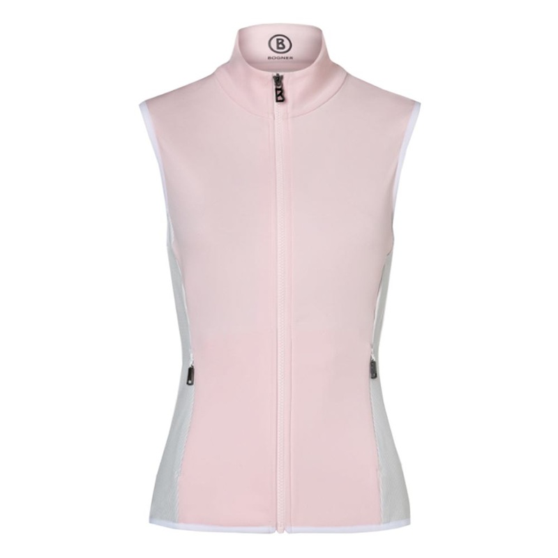 Bogner Wanya Sleeveless Golf Vest Soft Peach – SS22 Women