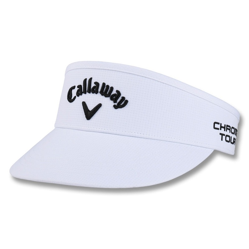 Callaway Tour Authentic High Crown Golf Visor White – 24 Men