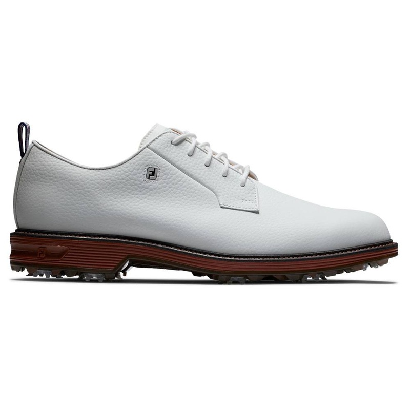 FootJoy Premiere Series – Field Golf Shoes Previous Season Style White/Brick – 24 Men