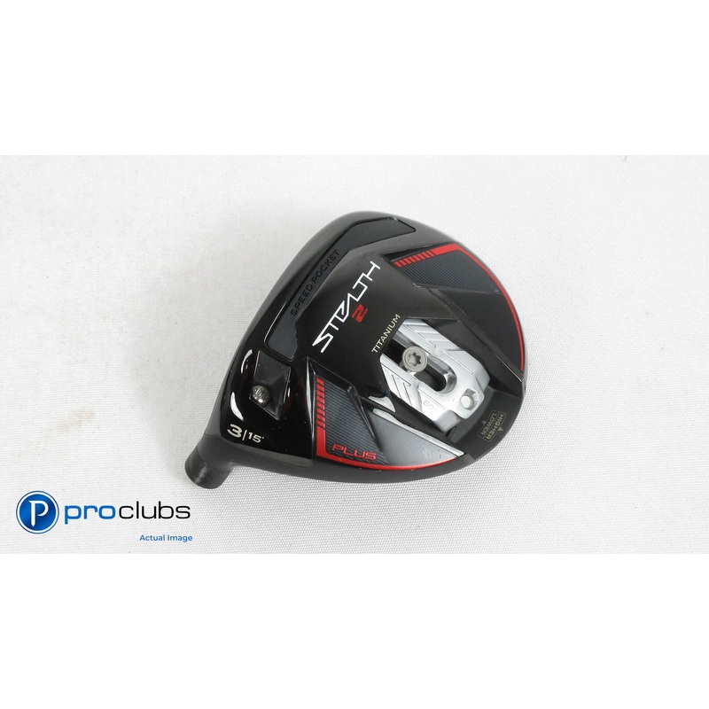 Left Hand TaylorMade Stealth-2 Plus 15* – 3 Wood – Head Only – L/H 401870
