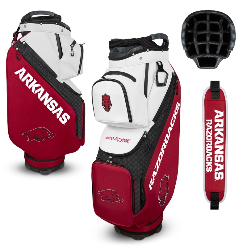NCAA Team Effort Clubhouse Cooler Arkansas Razorbacks Cart Bag