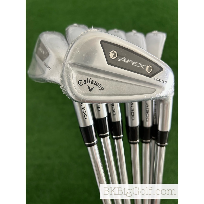 NEW Callaway Apex Ai300 24 Forged Iron Set 5-A / Dynamic Gold 90 Regular