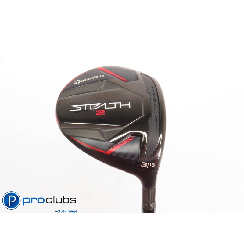 Nice Tour Issue TaylorMade STEALTH 2 15* 3 WOOD – HZRDUS 80g Stiff Flex 429255