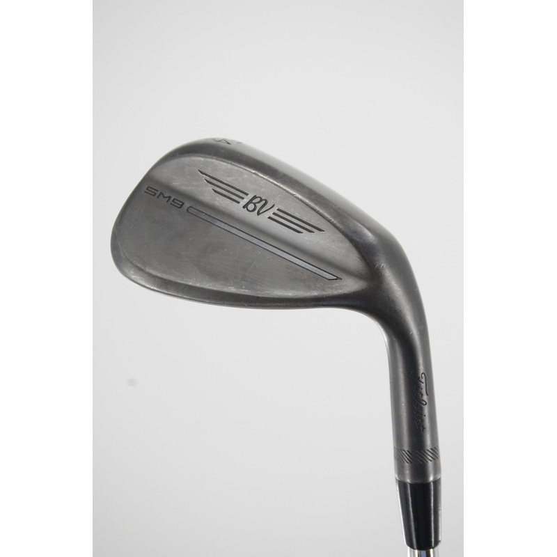 Titleist Vokey SM9 Jet Black 54 Degree Wedge Wedge Flex 35″