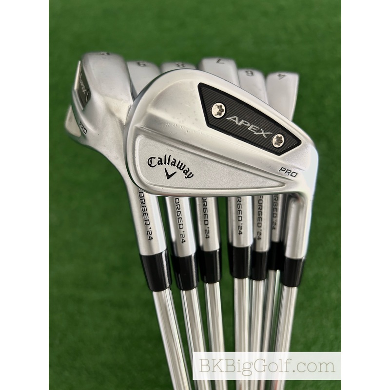 Callaway Apex Pro 24 Forged Iron Set 4-P / KBS Tour 130 X Extra Stiff