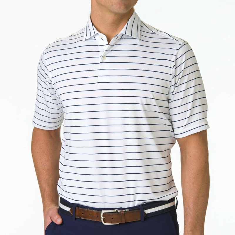 Fairway & Greene Faxon Stripe Polo