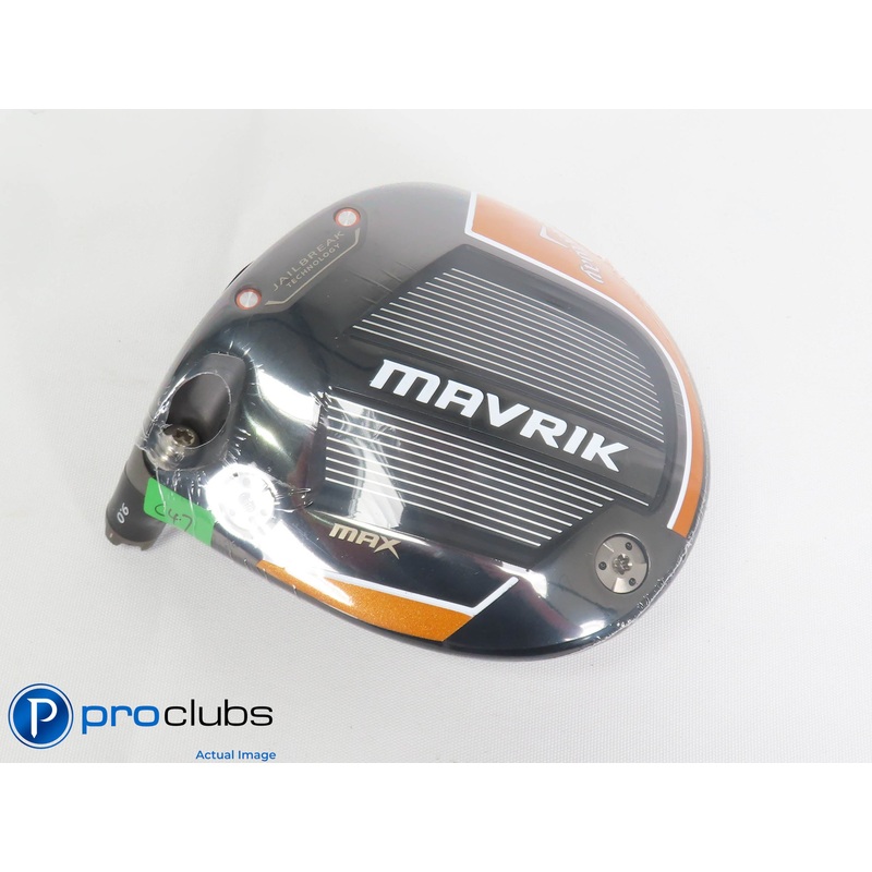 New! Tour Issue! Left Handed Callaway Mavrik MAX 9* Driver – Head Only – 445201
