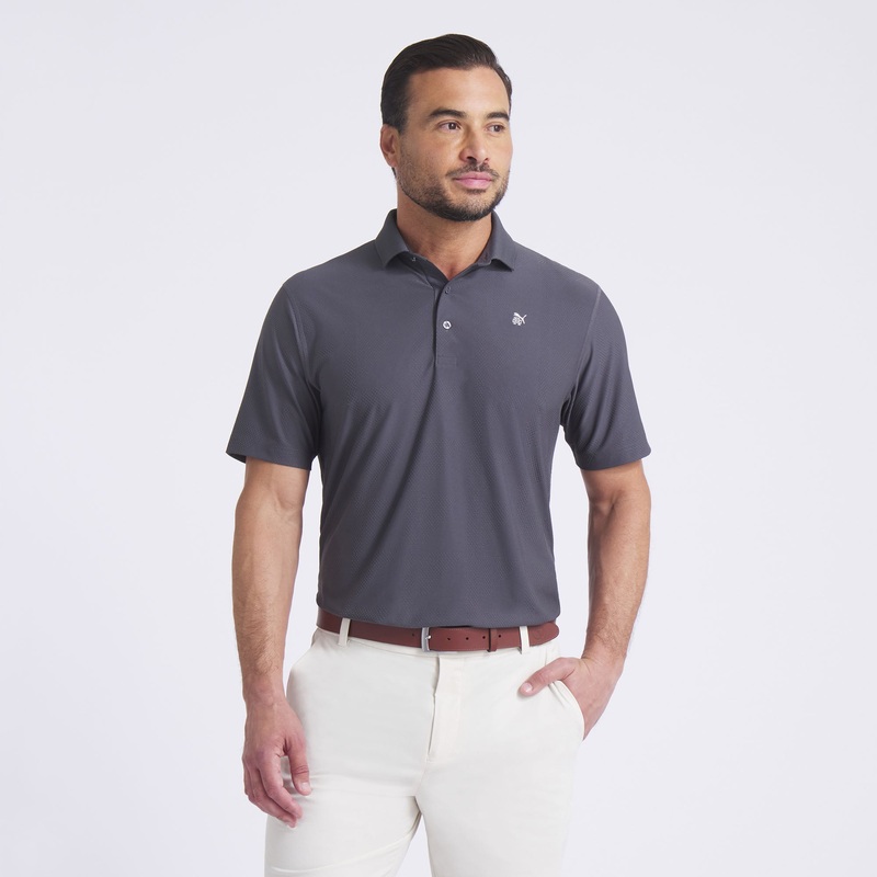 Reigning Champ MATTR Jacquard Golf Polo