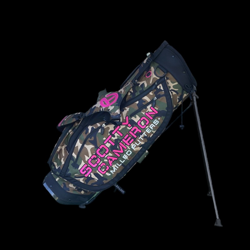 Scotty Cameron Tour Only Camo & Pink Stand Bag