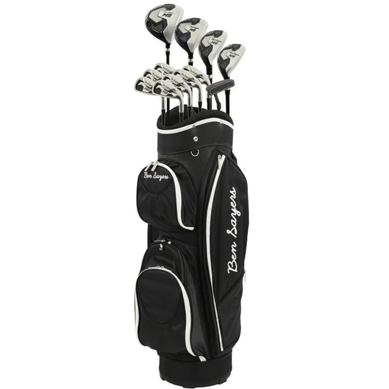 Ben Sayers M8 13-Piece Cart Bag Ladies Golf Package Set – Graphite