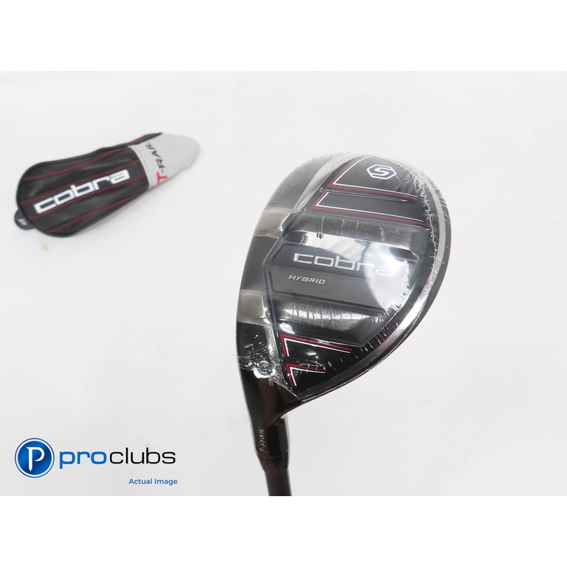 New! Left Handed Cobra T-RAIL 4 Hybrid w/HC – KBS PGI 85 Stiff Flex – 397474