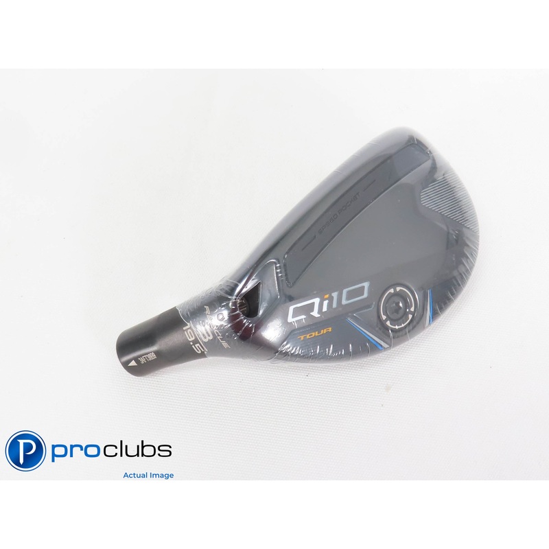 New! Left Handed TaylorMade Qi10 Tour Rescue 19.5* 3 Hybrid – Head Only – 439884
