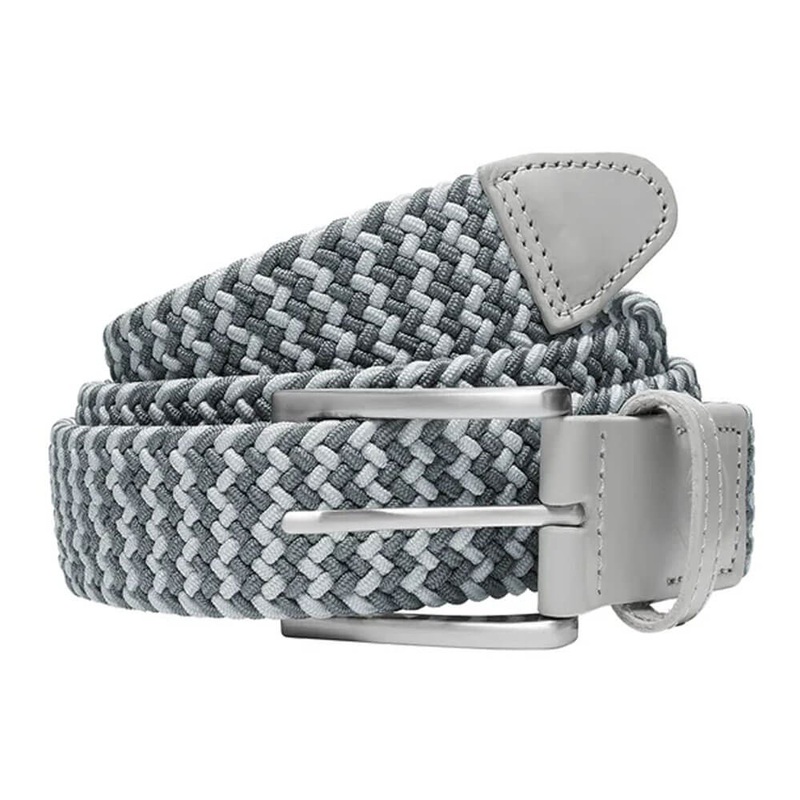PUMA Braided Weave Golf Belt Ash Gray/Slate Sky – 25 Men