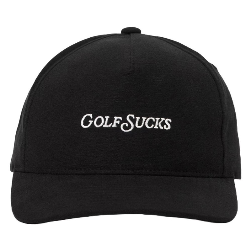 TravisMathew Sucks Snapback Golf Cap Black – SS25 Men