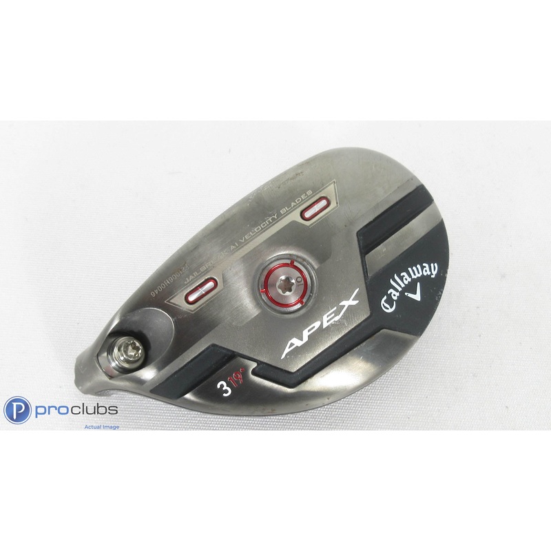 Left Handed Callaway Apex 19* – 3 Hybrid – Head Only – L/H 380964