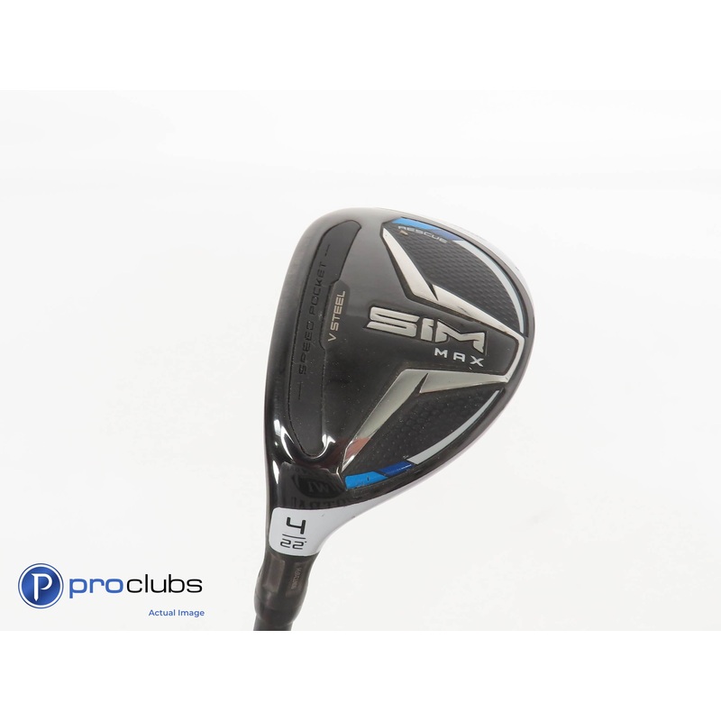 Left Handed – TAYLOR MADE SIM MAX 22* #4 HYBRID w/ Regular Flex Shaft #283615
