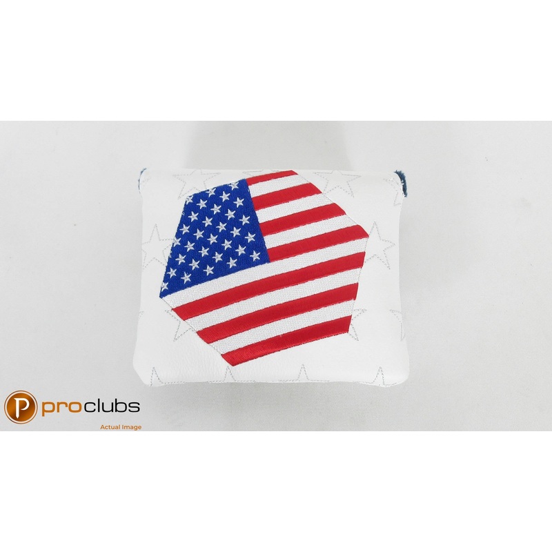 NEW BETTINARDI RWB HEX USA FLAG MALLET PUTTER HEADCOVER #3444313