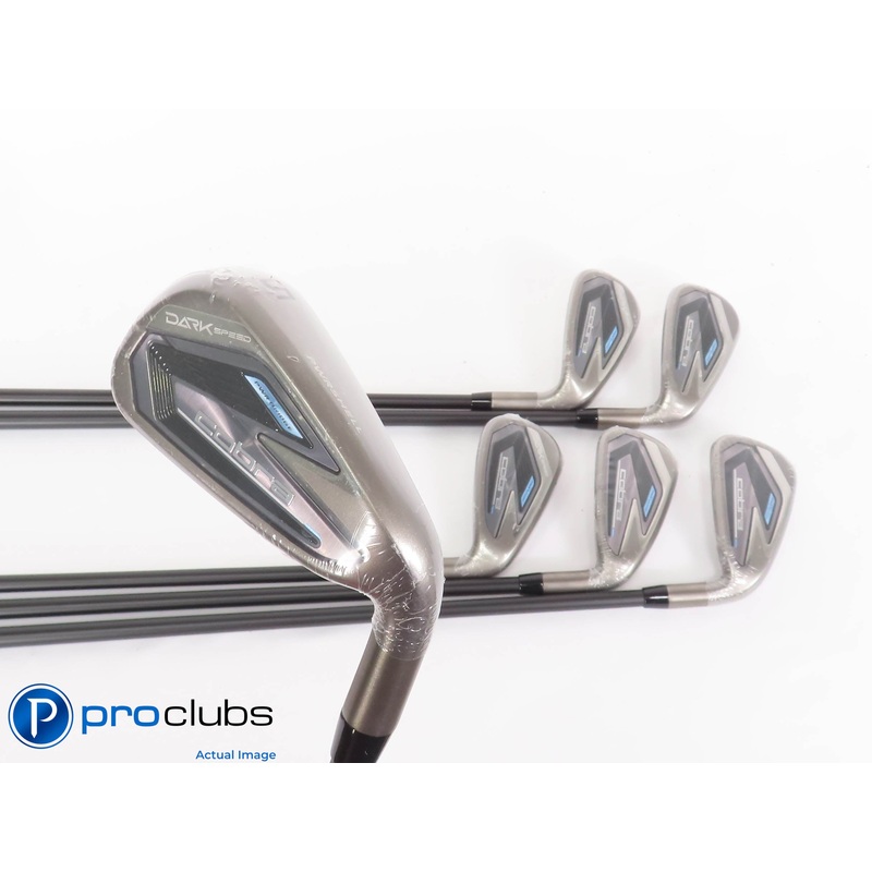 NEW Ladies Cobra DARKSPEED 5-PW IRON SET – KBS PGI 65 Senior Flex +1/2″ 443347