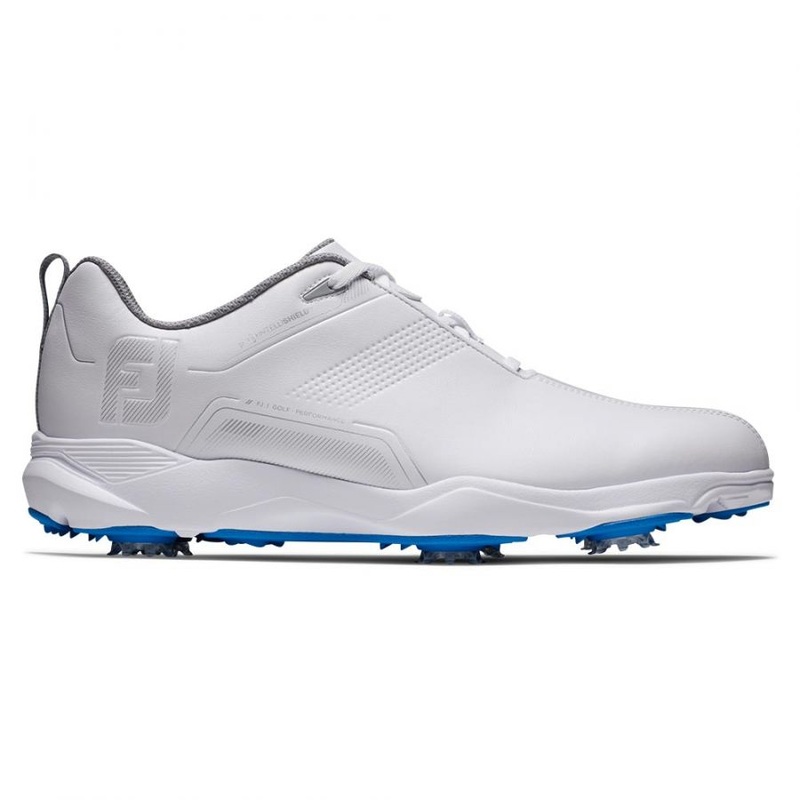 Footjoy eComfort Golf Shoes – White/Grey