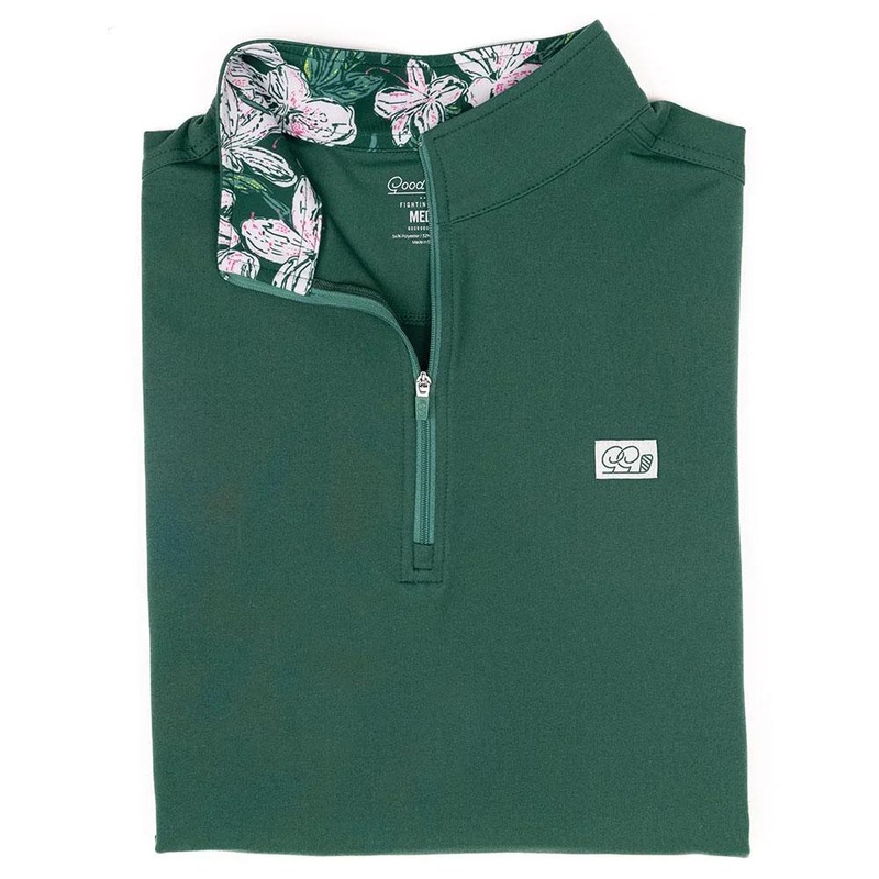 GoodGood Golf Blades Q-Zip Golf Pullover Sunday Green – SP24 Men