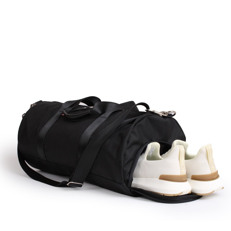 Hudson Sutler Monterey Overnight Duffel Ballistic Nylon – Black/Black
