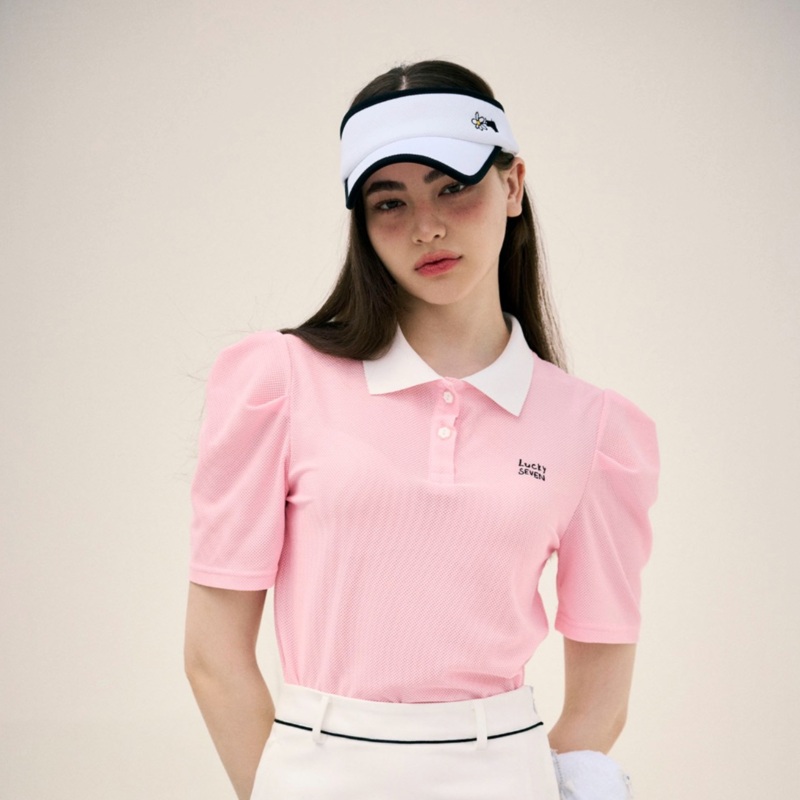 [Kandini X Lucky&7] Polo Shirts With Puff Sleeve / Short (Summer Ver.)