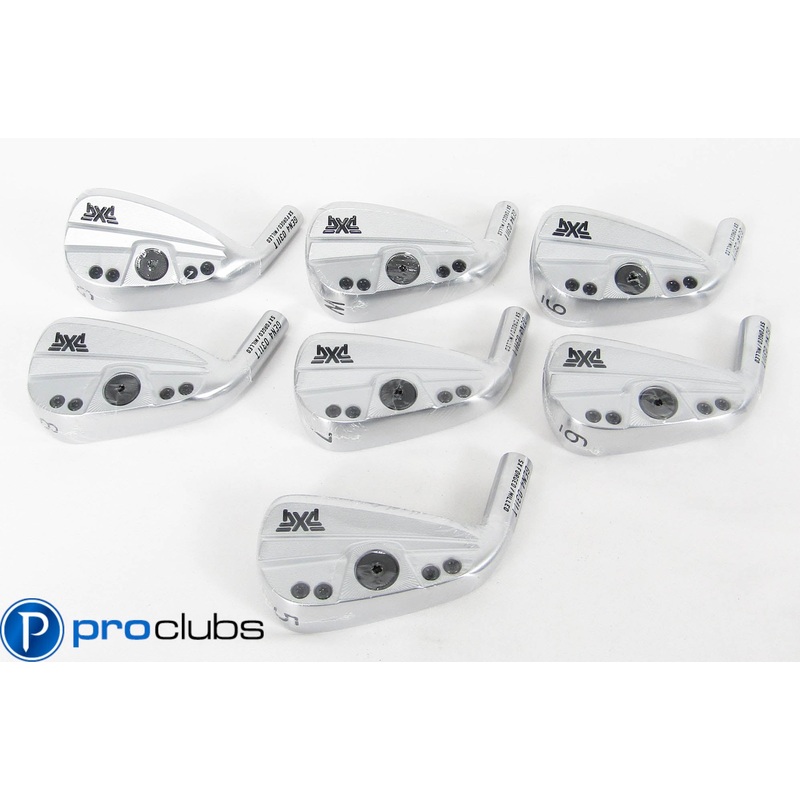 NEW Left Handed PXG GEN4 0311 T CHROME IRON HEADS 5-PW,GW #419562