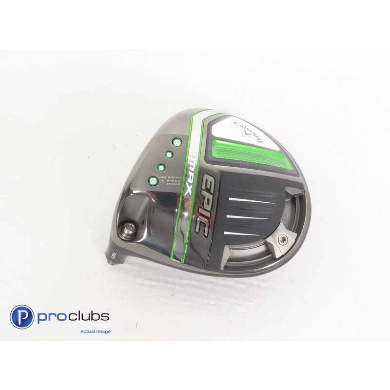 Nice! Left Handed Callaway 21′ Epic MAX 9* Driver – Head Only – 329189