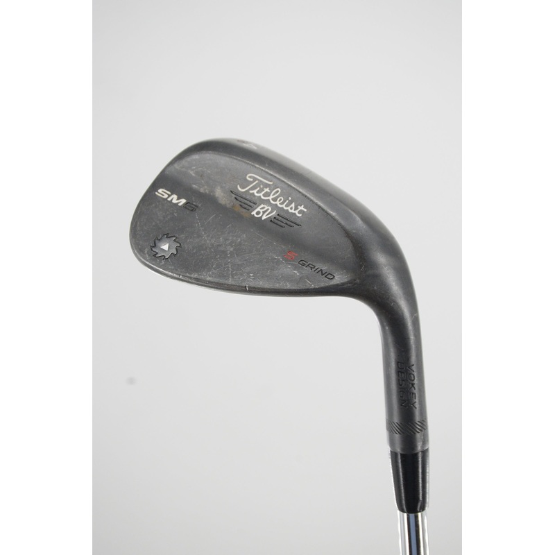 Titleist Vokey SM6 Jet Black 54 Degree Wedge Wedge Flex 35″