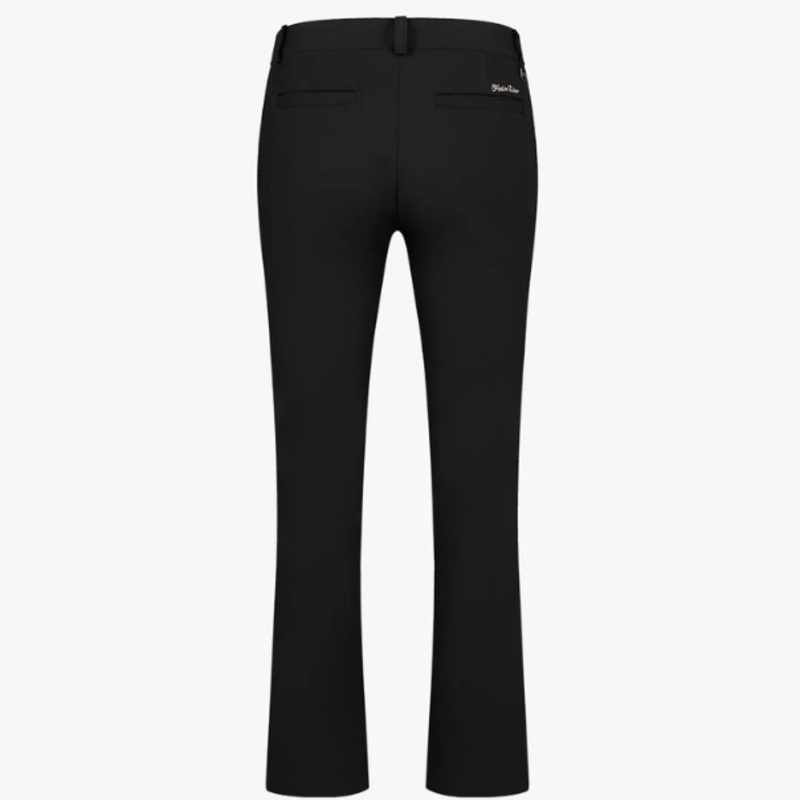 Fairliar Women Ribbon Pocket Bootcut Pants