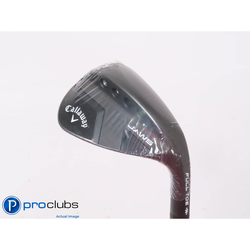 New! Callaway Jaws Full Toe Black 56*(12*) Wedge – TT Elevate X-Flex – 447615