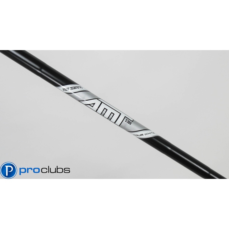 NEW TRUE TEMPER AMT TOUR WHITE BLACK ONYX S300 STIFF FLEX 3 IRON 40″ SHAFT .355