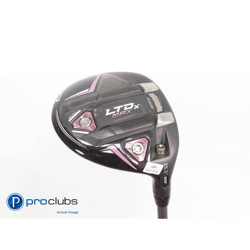 Nice Ladies Cobra KING LTDx MAX 25.5* 7 Wood – Riptide CB 40g Ladies Flex 359021