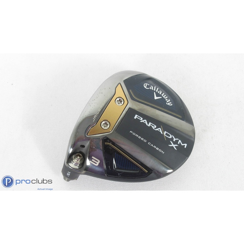 Nice! Left Handed Callaway Paradym X 15* – 3 Wood – Head Only – L/H 385409