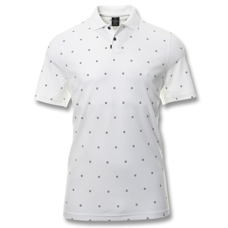 Oakley Hexad TN Protect Golf Polo White – SS21 Men