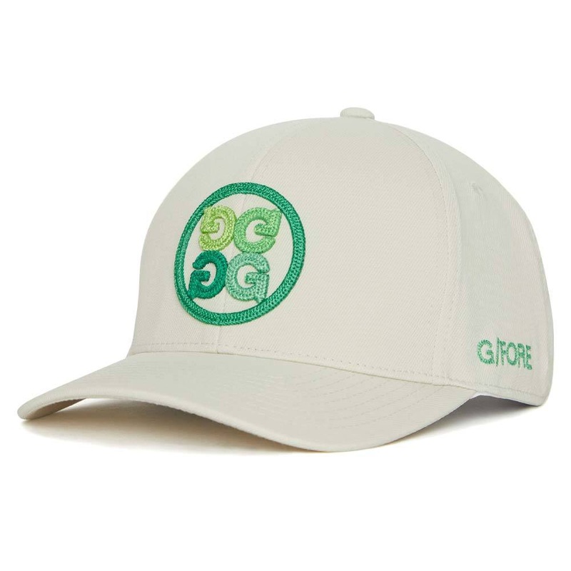 Gfore Circle G’s Stretch Twill Snapback Golf Cap Stone – FA24 Men
