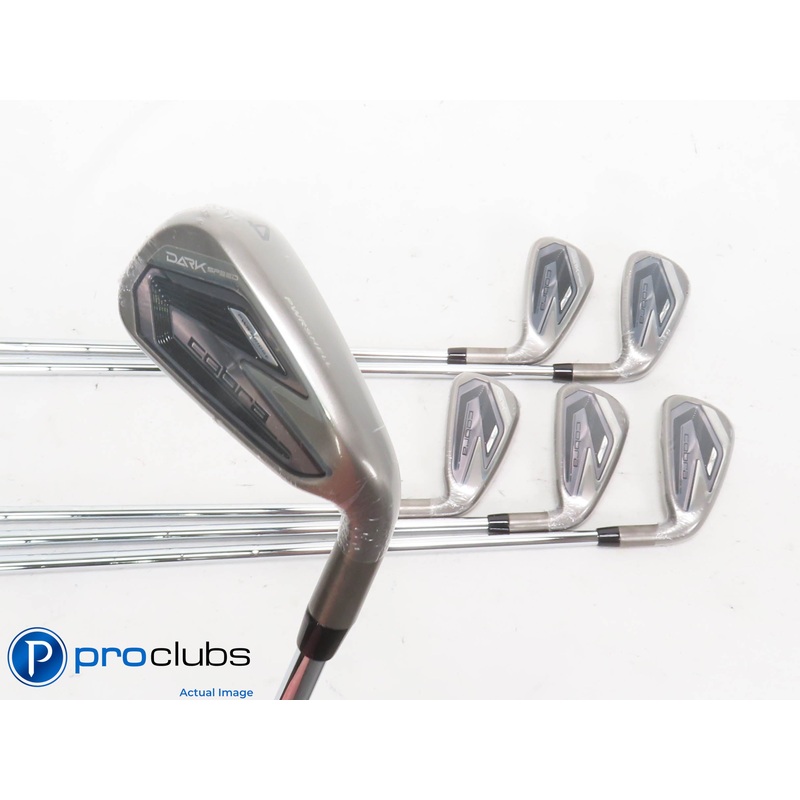 New! Cobra DARKSPEED 4-9 Iron Set – Dynamic Gold S300 Stiff Flex – 422667