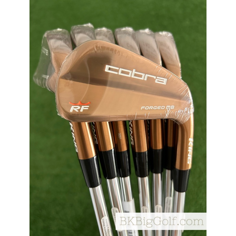 NEW Cobra King Rickie Fowler RF Copper Forged MB Iron Set 4-P / KBS $-Taper 120 Stiff