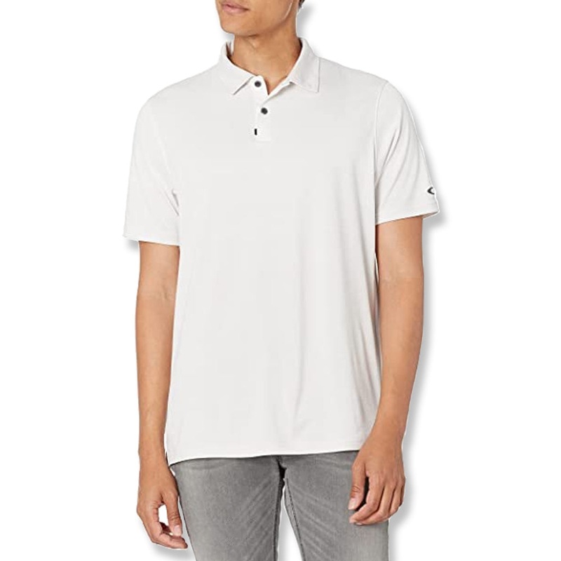 Oakley Against Grain Golf Polo White Heather – SS21 Men